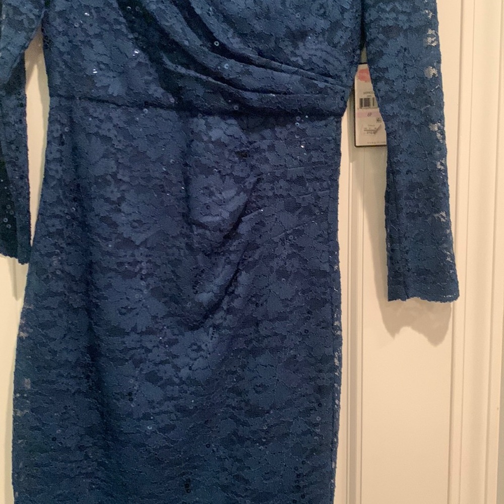 Beautiful Blue Jessica Howard Dress size 6p - Picture 9 of 12
